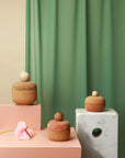 Cork Bolo Canisters