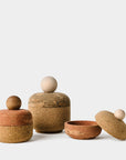 Cork Bolo Canisters